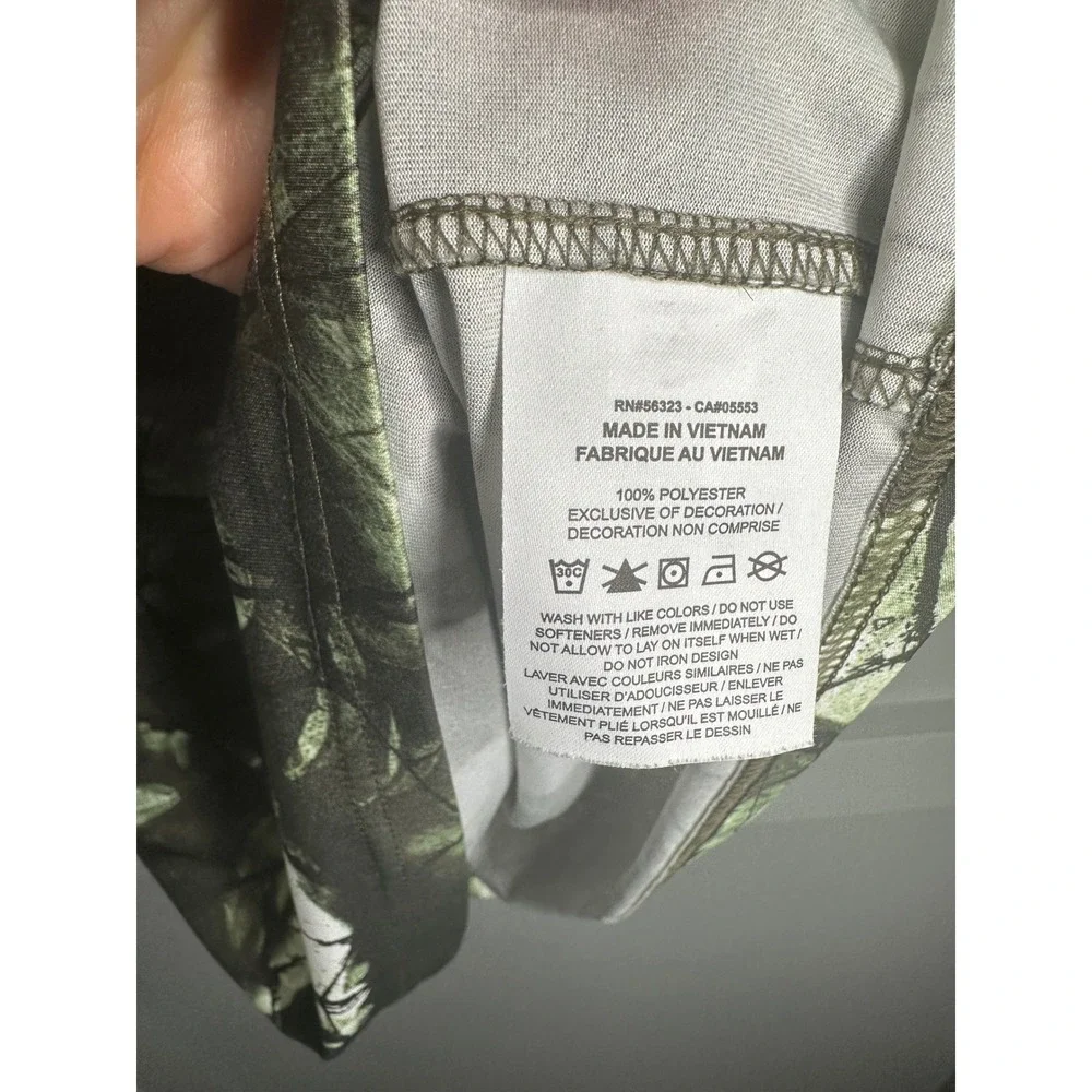 Nike The Nike Tee Floral Print Training T-Shirt Men's‎ Small Green